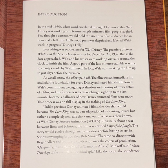 Rare Disney The Lion King The Full Film Script Hardcover Book - Picture 11 of 13